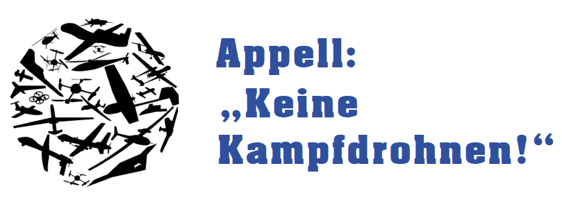 Apell: „Keine Kampfdrohnen!“