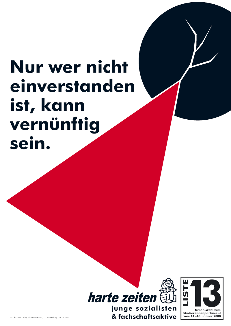 Plakat Keil von 2008