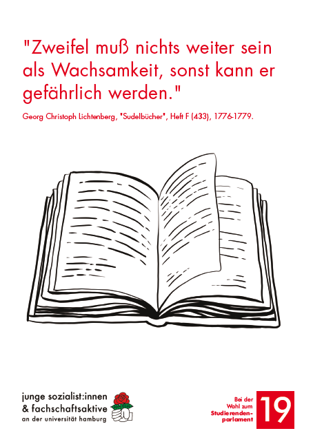 Plakat Buch von 2025